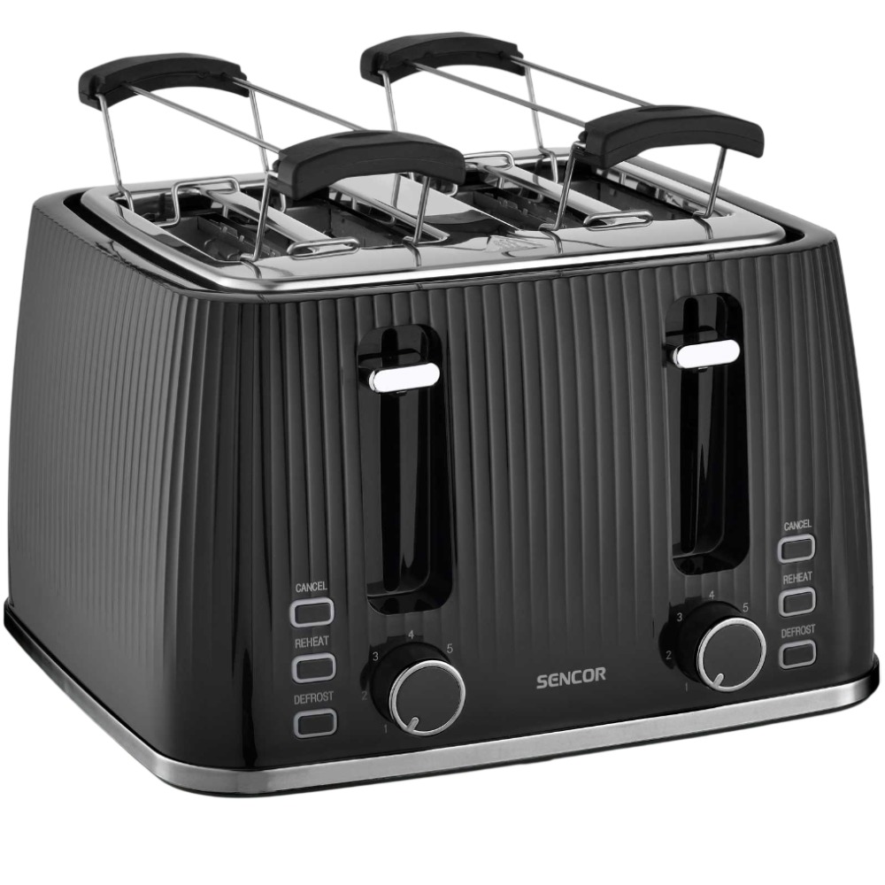 Тостер SENCOR STS7541BK Кількість відділень 4