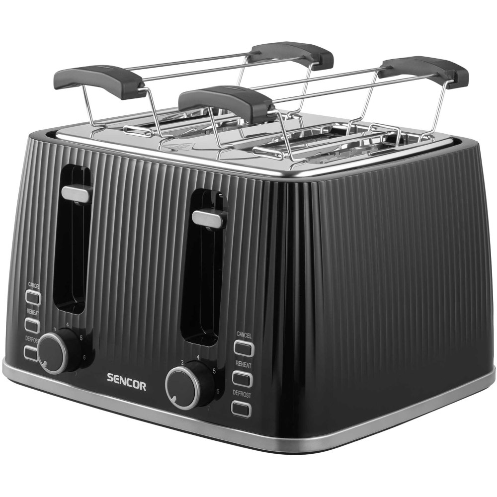 Тостер SENCOR STS7541BK Кількість відділень 4