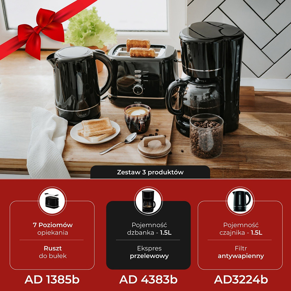 В интернет магазине Тостер ADLER AD 3224 black