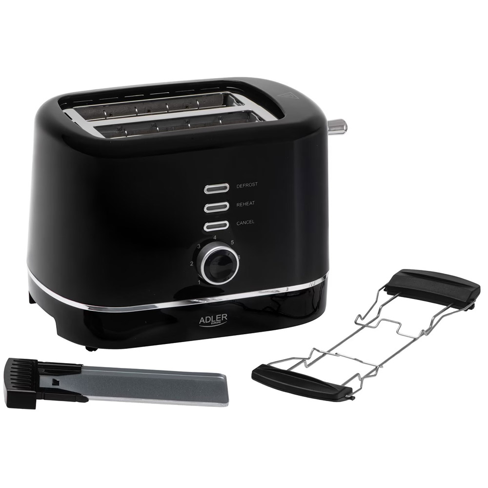 Внешний вид Тостер ADLER AD 3224 black