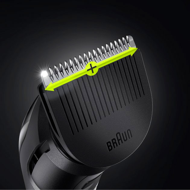 Триммер BRAUN MGK5360 Область применения усы