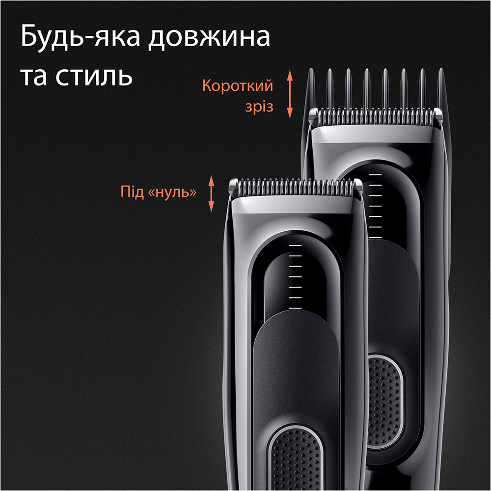Машинка для стрижки BRAUN HairClip HC5310 (80708781) Область применения голова
