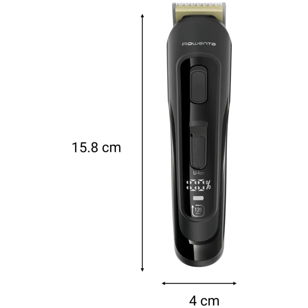 Триммер ROWENTA TN9461F4 Область применения голова