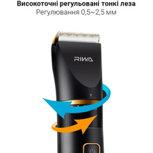 Тример RIWA RA-6501 Black