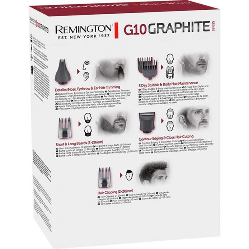 Покупка Триммер REMINGTON PG2100 G10 Graphite 10-in-1 Multigrooming Kit