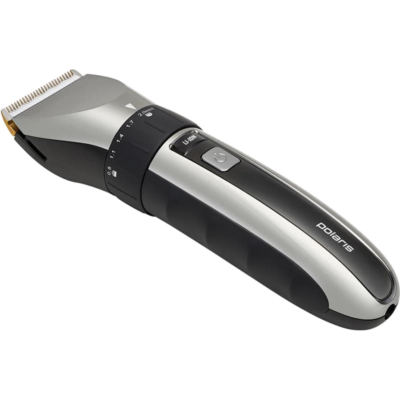 Машинка для стрижки POLARIS PHC 4111 Black/Chrome Керування регулювальне колесо