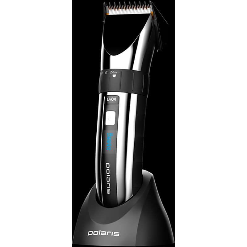 Зовнішній вигляд Машинка для стрижки POLARIS PHC 4111 Black/Chrome