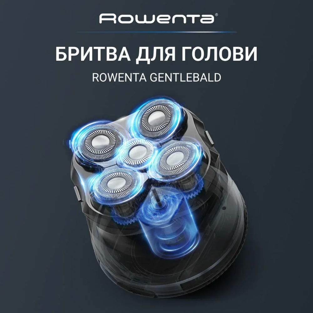 Машинка для стрижки ROWENTA TN3110E0 Область применения голова