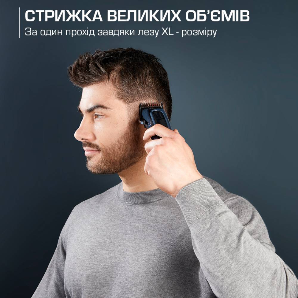 Машинка для стрижки ROWENTA Barber Experience TN1551E0 Область застосування голова
