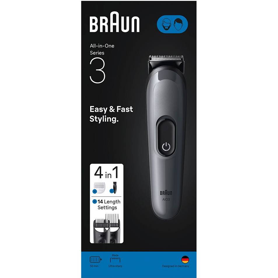 Фото Триммер BRAUN All-in-One Series 3 AIO3500 (80789918)