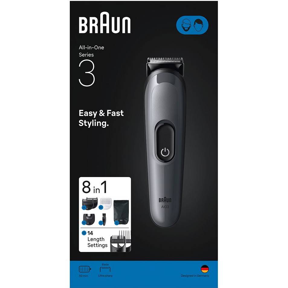 Фото Тример BRAUN All-in-One Series 3 AIO3540 (80789915)