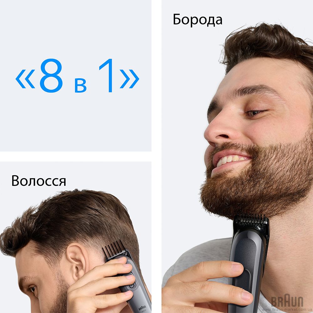 Тример BRAUN All-in-One Series 3 AIO3540 (80789915) Тип тример