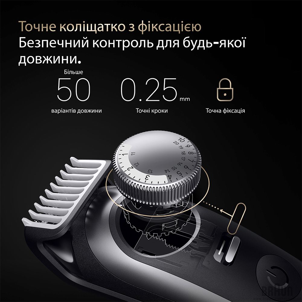 Тример BRAUN Beard Trimmer Series 9 BT9520 (80789785) Тип тример