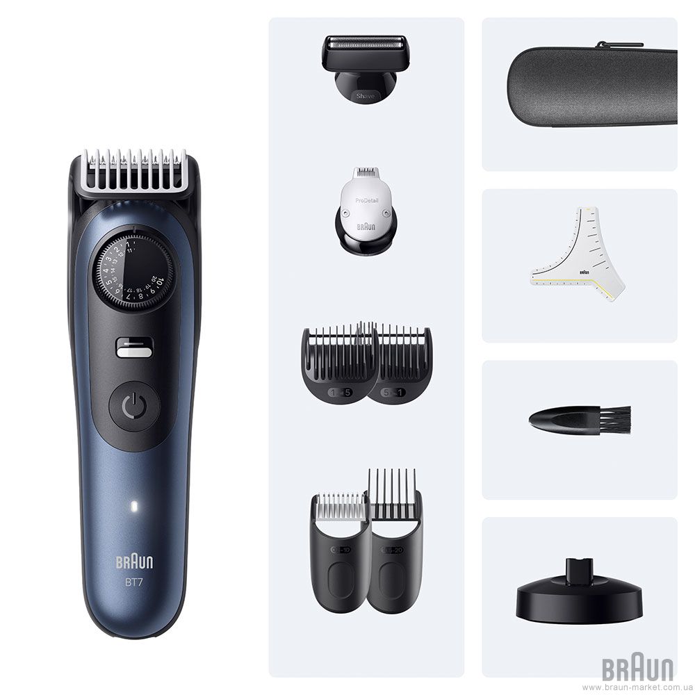 Внешний вид Триммер BRAUN Beard Trimmer Series 7 BT7540 (80789809)