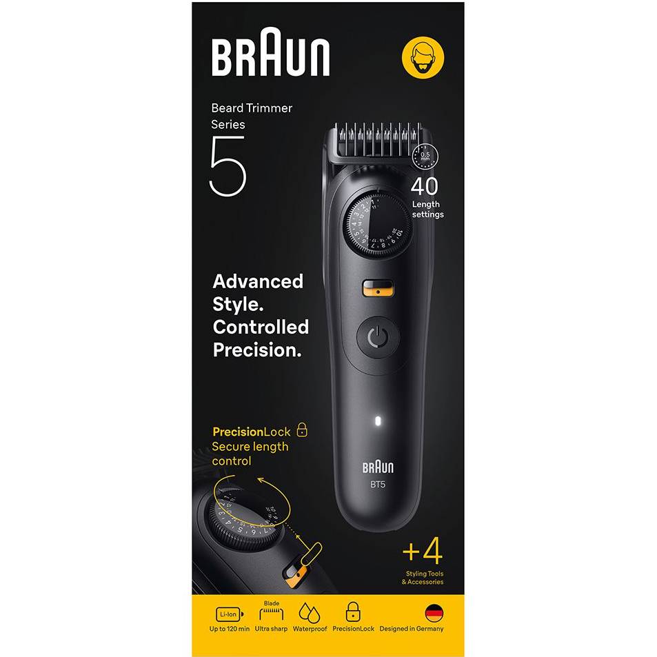 Заказать Триммер BRAUN Beard Trimmer Series 5 BT5520 (80789813)