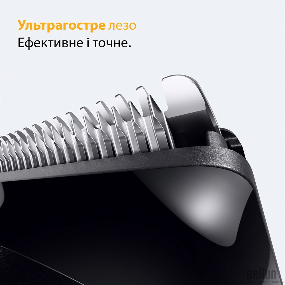 Триммер BRAUN Beard Trimmer Series 5 BT5520 (80789813) Область применения борода
