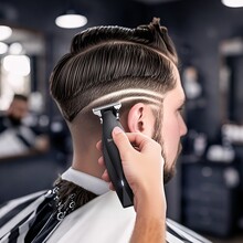 Машинка для стрижки HOCO HP25 Black