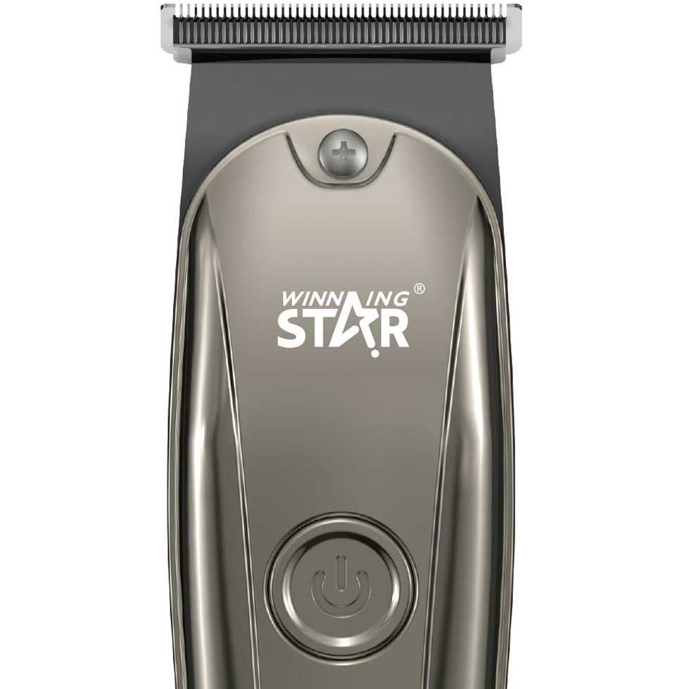Машинка для стрижки WINNINGSTAR ST-5638 Gray Додатково Живлення: DC 5 V; Захист від перезаряджання; Заряджання від USB; Петля для підвішування; Роторний двигун; Акумулятор Li-Ion 3.7V 600 mAh; 2 режими швидкості