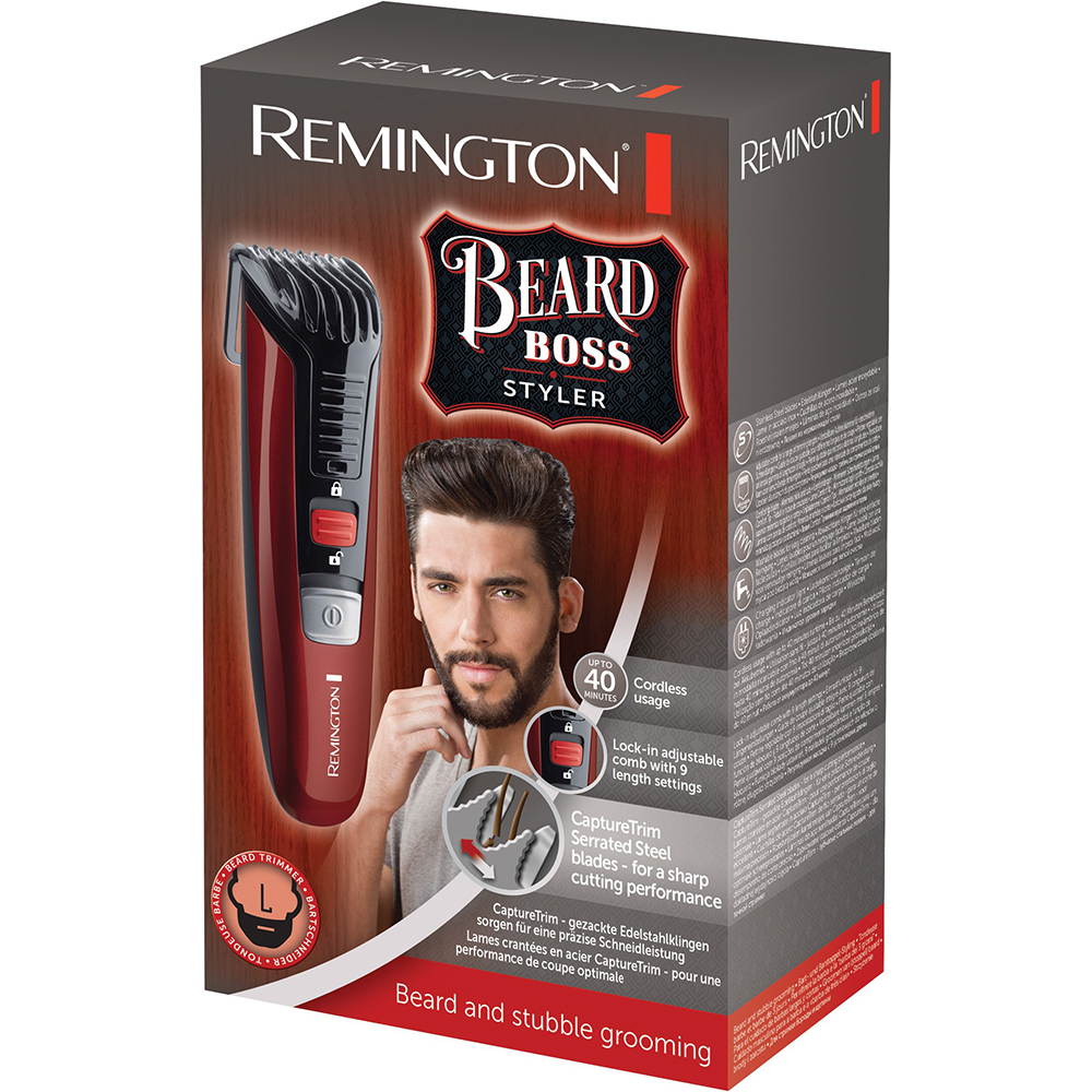 Триммер REMINGTON Beard Boss Styler MB4125 Область применения борода