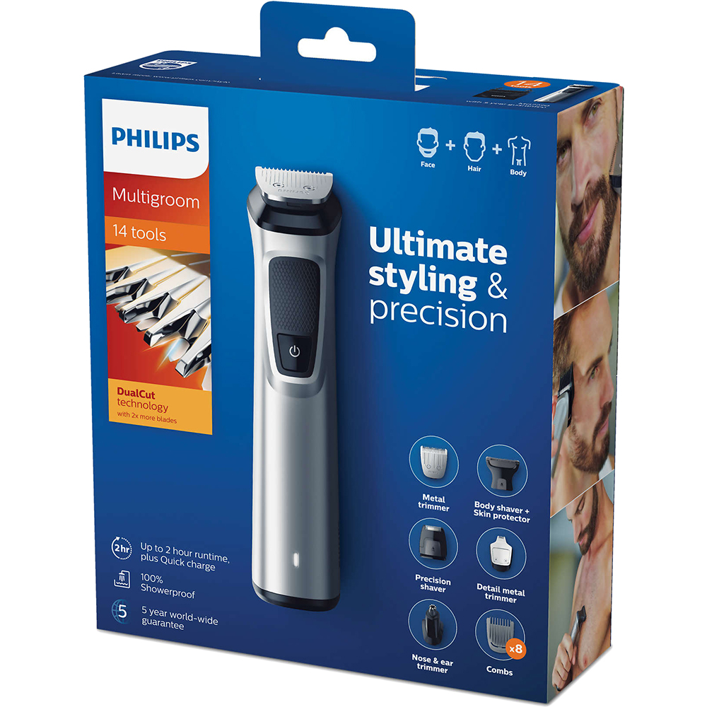 Набір для стрижки PHILIPS MG7720/15 Область застосування вуха