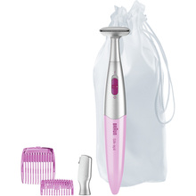Триммер для зоны бикини Braun Silk-epil FG1100 Pink с 4 насадками