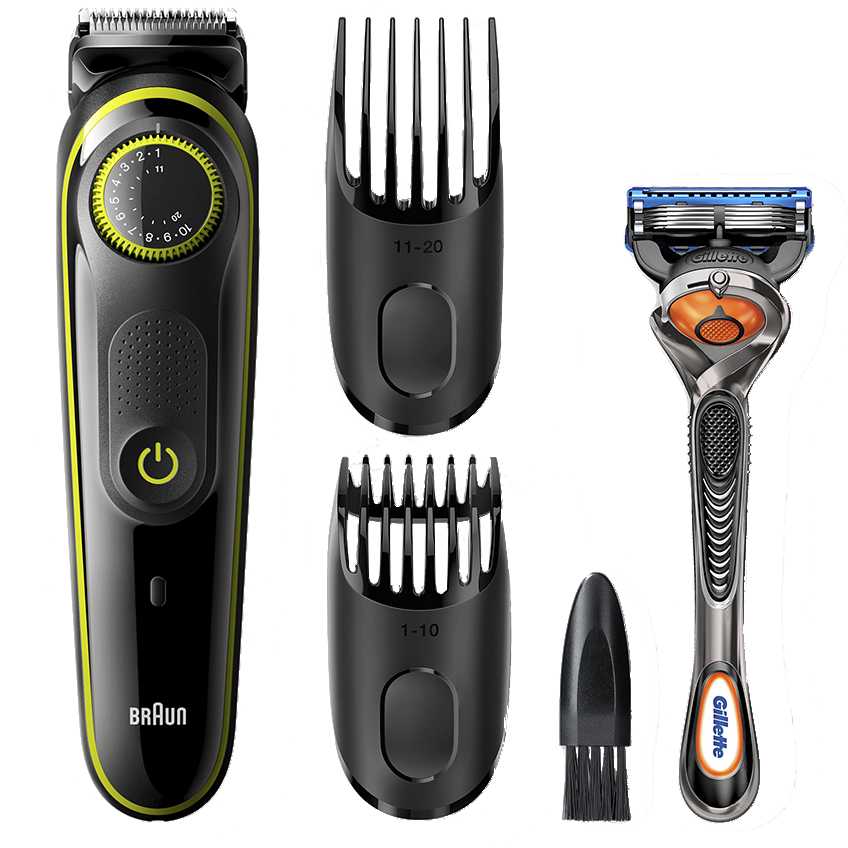 Тример BRAUN BeardTrimmer BT3041 + Бритва Gillette Fusion ProGlide Тип тример