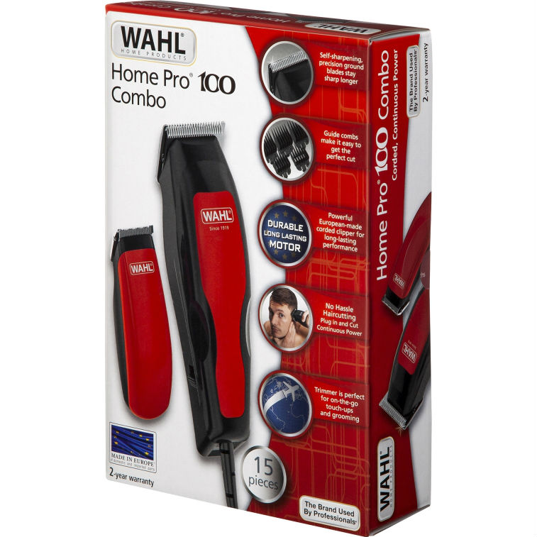 Зовнішній вигляд Машинка для стрижки MOSER WAHL Home Pro 100 Combo 1395.0466