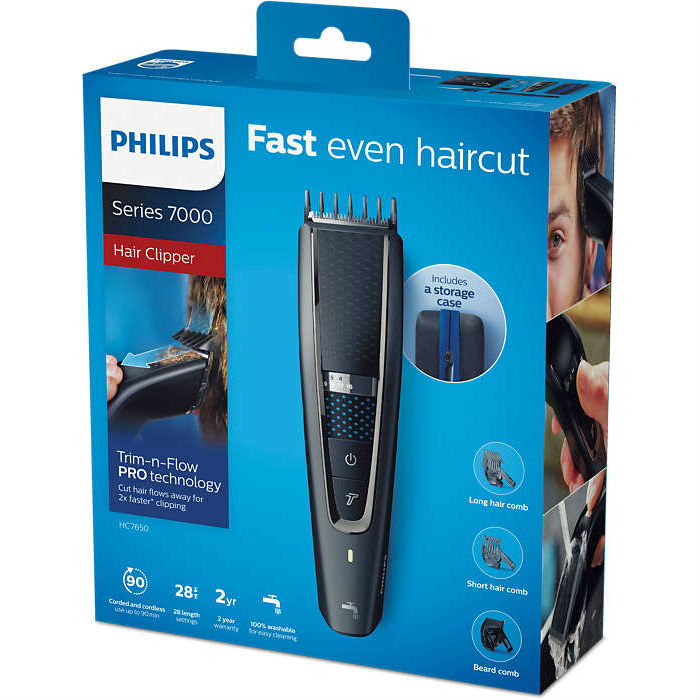 Фото 14 Машинка для стрижки PHILIPS Hairclipper series 7000 HC7650/15