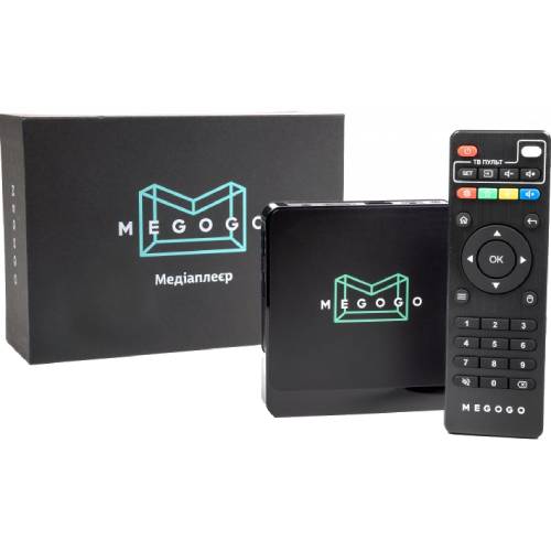 Зовнішній вигляд Медіаплеєр INEXT TV5 MEGOGO BOX