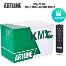 Медіаплеєр ARTLINE TvBox KMX3