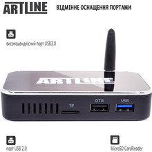 Медіаплеєр ARTLINE TvBox KMX3