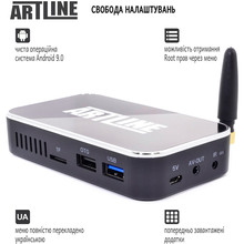 Медіаплеєр ARTLINE TvBox KMX3