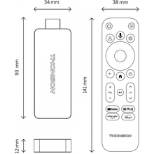 Медіаплеєр THOMSON Streaming Stick 140 4K UHD (223490)