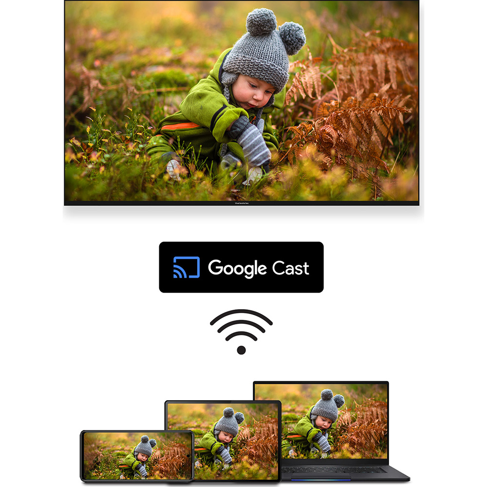 Медиаплеер THOMSON Google TV Streaming Box 240 Емкость памяти 8