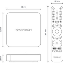 Медиаплеер THOMSON Google TV Streaming Box 240