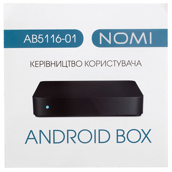 Внешний вид Медиаплеер NOMI AB5116-01 Black