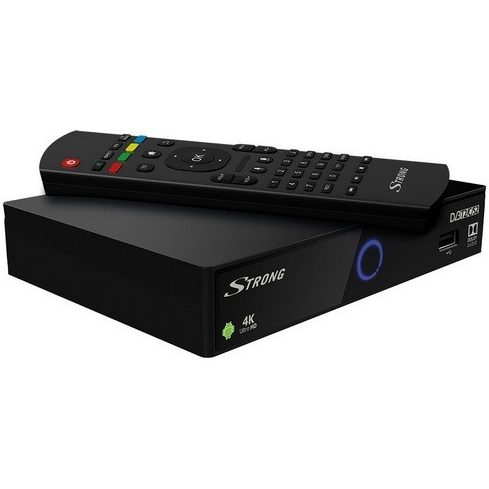 Медиаплеер STRONG 4K Hybrid Android (SRT 2401) Тюнеры DVB