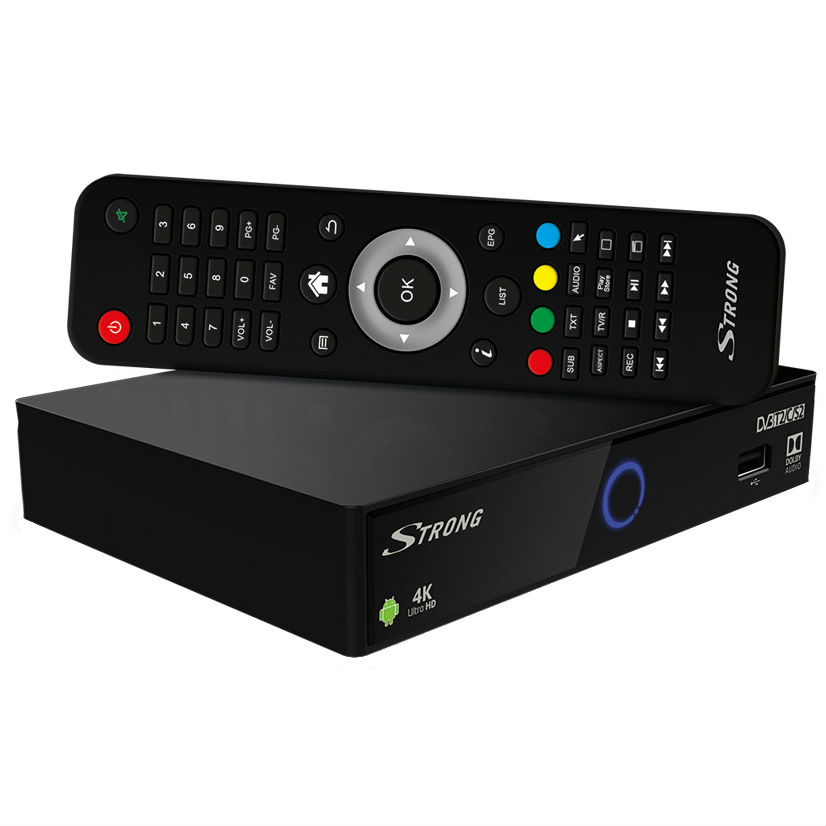 

Медиаплеер STRONG 4K Hybrid Android SRT 2402, 4K Hybrid Android SRT 2402