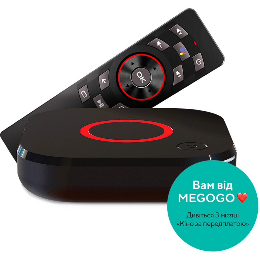 Медиаплеєр MAG425A AndroidTV + Megogo на 3 місяці Частота процесора 1.2