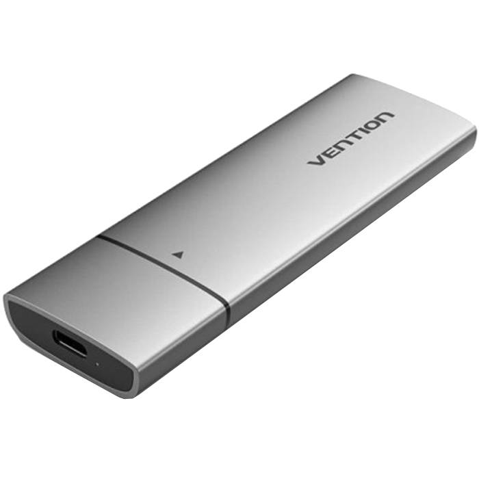 Зовнішня кишеня VENTION для SSD NVMe PCIe M.2 USB Type-C 3.2 Grey (KPFH0)