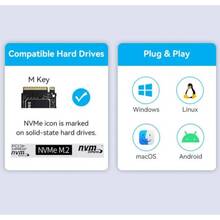 Внешний карман VENTION для SSD M.2 USB Type-C 3.2 Heat Sink Alum Grey (KPKH0)