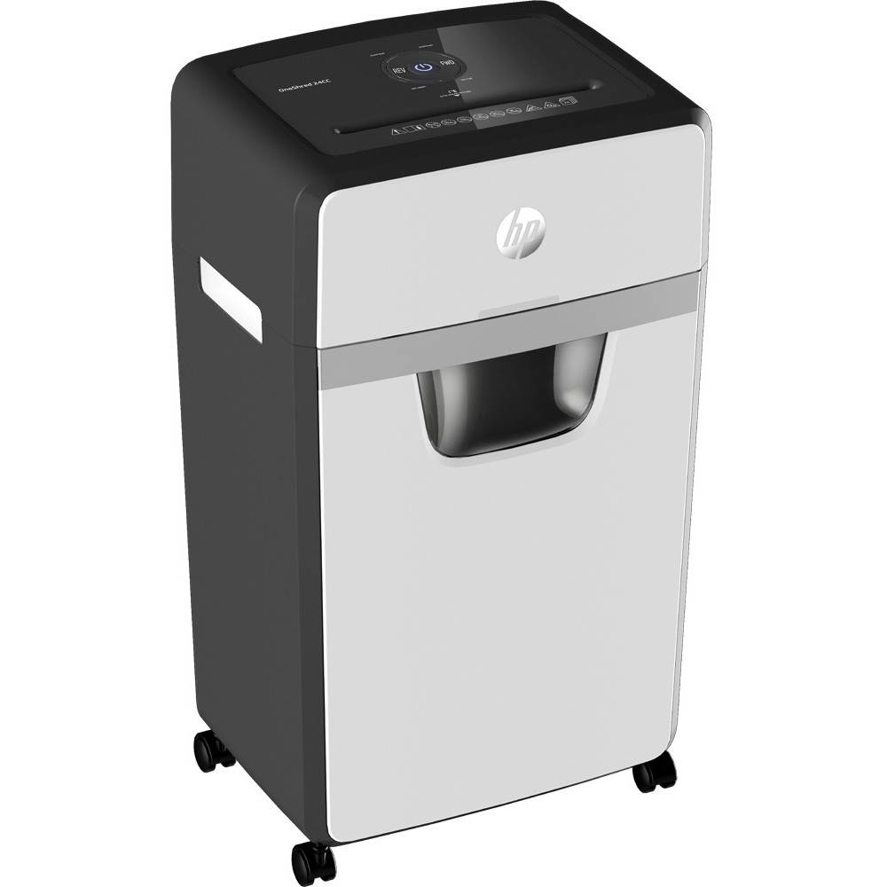 Шредер HP OneShred 24CC A4 Silver\Black (2807)