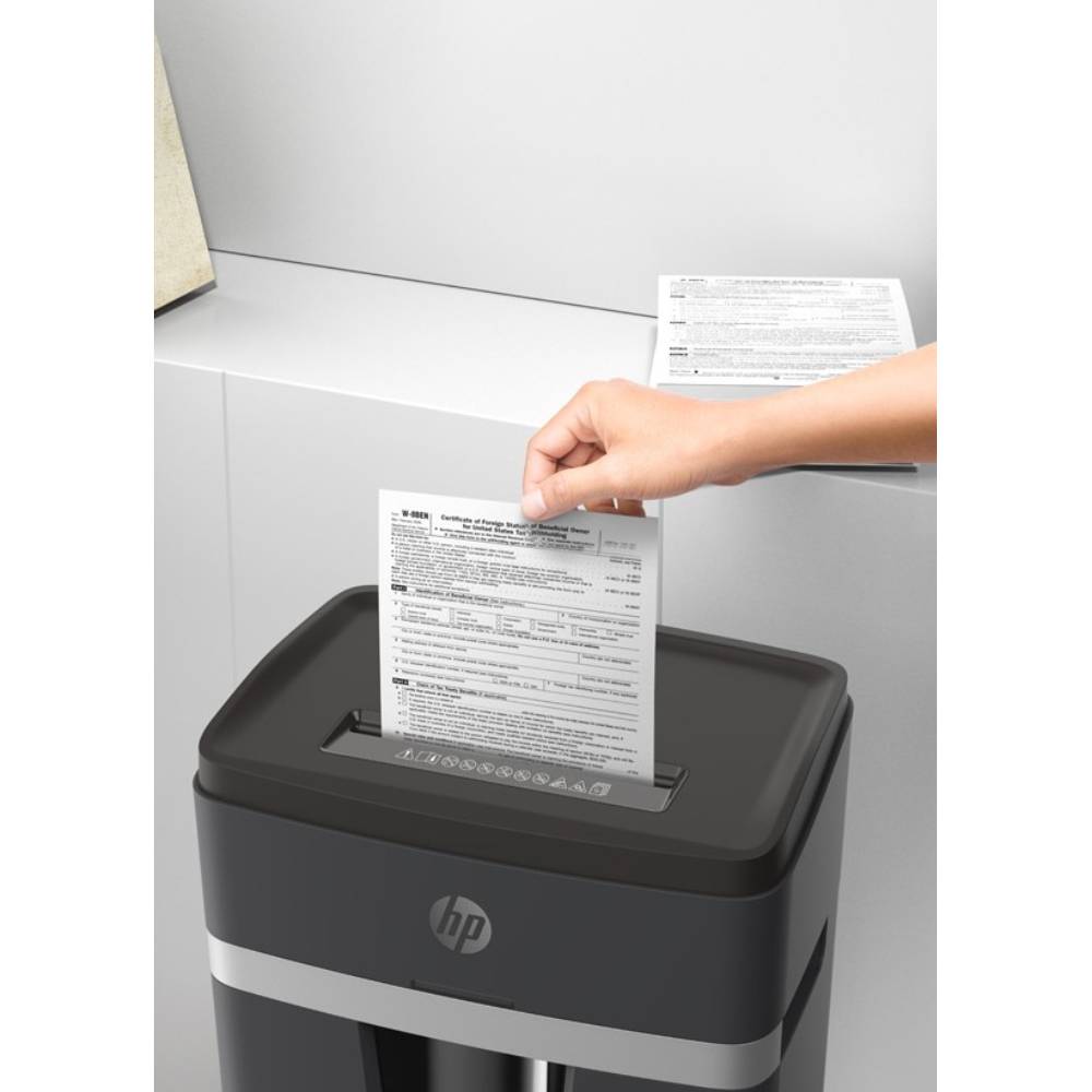 Фото Шредер HP Pro Shredder 12MC Black (2814)