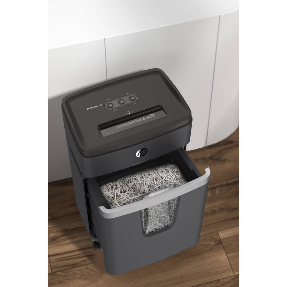 Зовнішній вигляд Шредер HP Pro Shredder 18CC Black (2813)