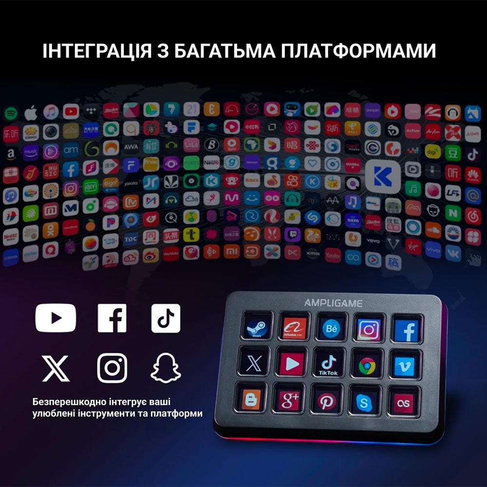 Фото Контроллер FIFINE Stream Deck D6 (4820216974874)