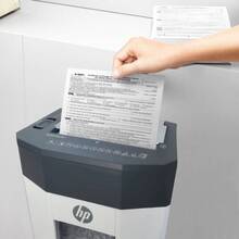 Шредер HP OneShred Auto 80CC Black/White (2817)