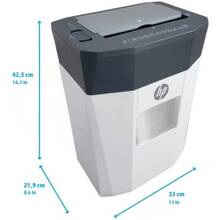 Шредер HP OneShred Auto 80CC Black/White (2817)