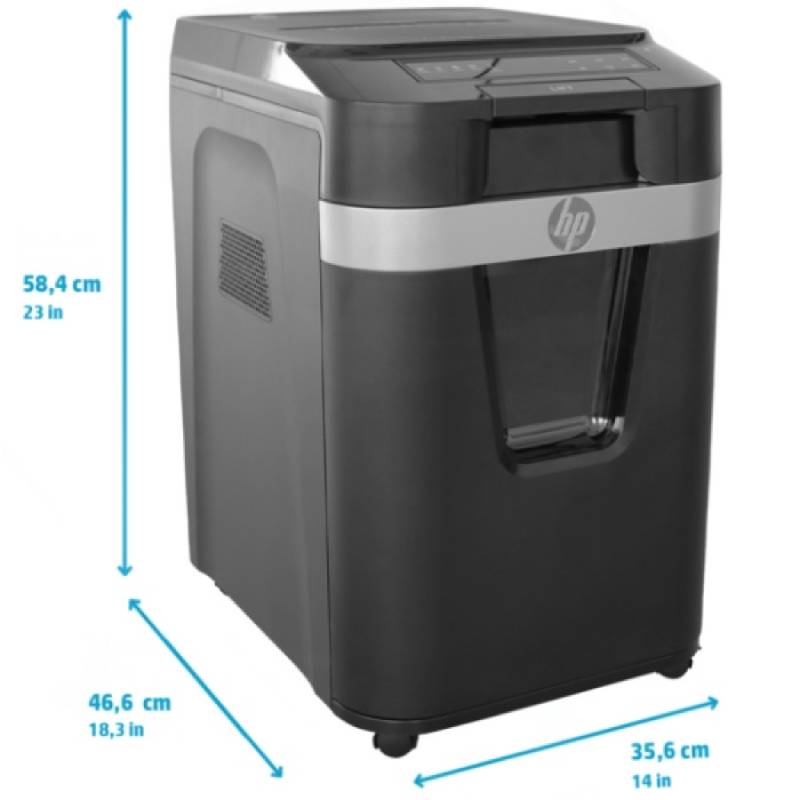 Фото Шредер HP Pro Shred Auto 200CC Cross-Cut Paper Shredder Black (2820)