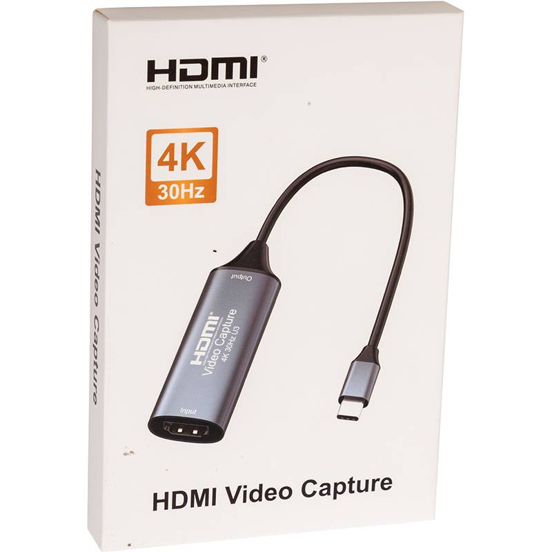 Устройство видеозахвата POWERPLANT HDMI F - 3.0 USB Type-C M HDVC2-C (CA914715) Тип оборудование для стримеров