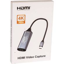 Устройство видеозахвата POWERPLANT HDMI F - 3.0 USB Type-C M HDVC2-C (CA914715)